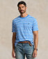 Фото #1 товара Men's Big & Tall Striped Cotton Jersey T-Shirt
