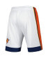 Men's White Golden State Warriors 2009-10 Hardwood Classics Swingman Shorts Белый, 4XL - фото #2