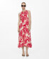 ფოტო #1 პროდუქტის Women's Bow Printed Dress