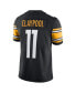 Фото #2 товара Men's Chase Claypool Black Pittsburgh Steelers Vapor Limited Player Jersey