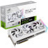 Фото #1 товара ASUS GeForce RTX 4080 Super ROG Strix 16G White, 16384 MB GDDR6X