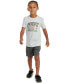 ფოტო #7 პროდუქტის Toddler & Little Boys Essential T-Shirt & Shorts, 2 Piece Set