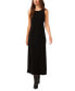 ფოტო #3 პროდუქტის Women's Crewneck Back Keyhole Sleeveless Dress