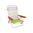 Фото #1 товара JUGATOYS Aluminum Beach Chair With Headrest 80x65x45 cm 25 cm