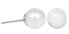 Фото #1 товара Pearl White soft pearl earrings