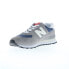 Фото #4 товара New Balance 574 U574GWH Mens Gray Suede Lace Up Lifestyle Sneakers Shoes 10