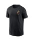 Фото #3 товара Men's Black Arizona Diamondbacks City Connect 2-Hit T-shirt