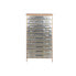Фото #5 товара Тумба с ящиками Home ESPRIT Коричневый Серый Серебристый Натуральный Металл Ель Loft 66 x 33,5 x 121 cm