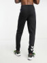 Фото #4 товара Костюм спортивный Hummel - брюки для джоггинга из хлопка в черном цвете с логотипом
