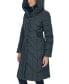 ფოტო #3 პროდუქტის Women's Bibbed Hooded Puffer Coat