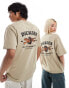 Dickies chincoteague back print t-shirt in beige