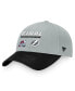 Фото #3 товара Men's Gray/Black Colorado Avalanche vs. Tampa Bay Lightning 2022 Stanley Cup Final Matchup Snapback Adjustable Hat