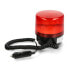 Flashing light LED 12V magnetic - red