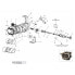 Фото #1 товара Запчасть для авто Cressi Клапан сбалансированный мастер и тапон для регулятора дыхания Ellipse XS Compact-Compact Pro