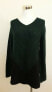 Фото #1 товара Style & Co Women's Sweater Stitch Pullover V Neck Pine Green Black M