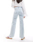 Фото #3 товара Abercrombie & Fitch 90s relaxed high rise jean in light blue wash