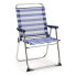 Фото #1 товара SOLENNY Fixed Folding Chair Aluminium 90x58x58 cm