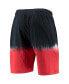 ფოტო #3 პროდუქტის Men's Black, Scarlet Ohio State Buckeyes Tie-Dye Shorts