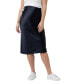 ფოტო #1 პროდუქტის Maternity Lexie Satin Midi Skirt