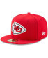 Фото #1 товара Men's Kansas City Chiefs Omaha 59FIFTY Fitted Hat