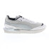 Фото #1 товара Puma City Rider Molded 38341101 Mens Gray Canvas Lifestyle Sneakers Shoes 11