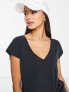 Фото #5 товара Vero Moda v neck t-shirt in black