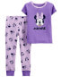 Toddler 2-Piece Minnie Mouse 100% Snug Fit Cotton Pajamas 3T