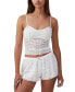 Фото #4 товара Women's Enchanted Butterfly Lace Shorts