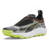 Фото #2 товара Puma Voyage Nitro 3 Running Mens Black, Grey Sneakers Athletic Shoes 37774506