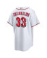 Men's Christian Encarnacion-Strand White Cincinnati Reds Home Replica Jersey