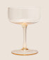Фото #2 товара Stackable Coupe Glasses, Set of 4, Created For Macy's