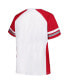 ფოტო #2 პროდუქტის Branded Women's White/Scarlet San Francisco 49ers Plus Size Color Block T-Shirt