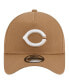 Men's Khaki Cincinnati Reds A-Frame 9FORTY Adjustable Hat - фото #3