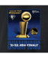 Фото #5 товара Men's Black Golden State Warriors 2022 NBA Finals Champions 75th Anniversary Jumper Trophy T-shirt