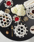 Фото #3 товара on the Dot Assorted Accent Plates 4 Piece Set, Service for 4