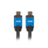 HDMI Cable Lanberg CA-HDMI-20CU-0030-BL 4K Ultra HD Male Plug/Male Plug Black 3 m
