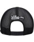 ფოტო #5 პროდუქტის Men's Cream, Black Los Angeles Rams Chrome Collection 9FIFTY Trucker Snapback Hat