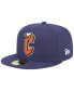 ფოტო #1 პროდუქტის Men's Navy Lake County Captains Theme Nights 20th Anniversary Alternate 2 59FIFTY Fitted Hat