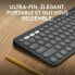 Фото #2 товара LOGITECH - Kabellose Tastatur - Pebble Keys 2 M380s - Bluetooth - Easy-Switch-Taste - Graphit - (920-011803)