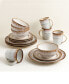 Фото #6 товара Набор посуды Lorren Home Trends керамический "Mocca Swirl", 16 предметов