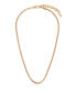 ფოტო #2 პროდუქტის Classic 18k Gold Plated Snake Chain Necklace