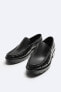 Chunky loafers with track soles