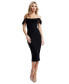 ფოტო #1 პროდუქტის Women's Vickie Off-The-Shoulder Dress