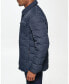 Фото #4 товара Куртка мужская утепленная с анораком Cole Haan Tech Down Shirt с квадратным стеганым узором