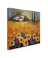 Фото #2 товара Marion Rose 'Tuscan Sunflowers' Canvas Art - 18" x 18"
