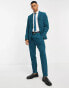 Фото #3 товара Gianni Feraud slim fit suit jacket in teal