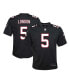 Big Boys Drake London Black Atlanta Falcons Game Jersey