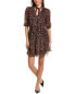 Фото #1 товара Платье NANETTE nanette lepore Clip Dot Mini Dres для женщин