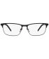 Фото #3 товара Оправа PRADA pR66YV Men's Pillow Eyeglasses