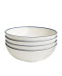 Maze Denim Line Cereal Bowl, Set of 4 Синий - фото #1